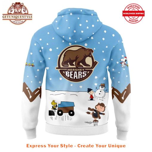 Hershey Bears Peanuts And Snoopy Night Hoodie Set