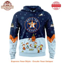 Houston Astros Peanuts And Snoopy Holiday Hoodie