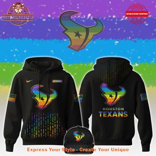 Houston Texans NFL x Happy Pride Month Limited Edition Hoodie 2025