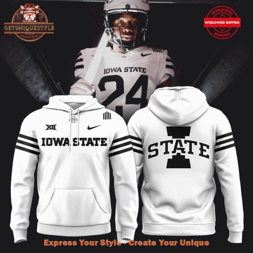 Iowa State Cyclones 2024 Limited Edition White Hoodie