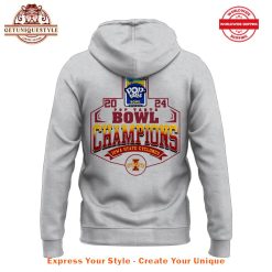 Iowa State Cyclones Pop Tarts Bowl Champions 2024 Hoodie