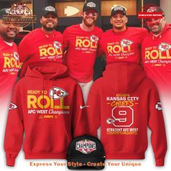 Kansas City Chiefs 2024 AFC West Champions Hoodie