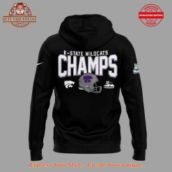 Kansas State Wildcats 2024 Rate Bowl Champions Black Hoodie