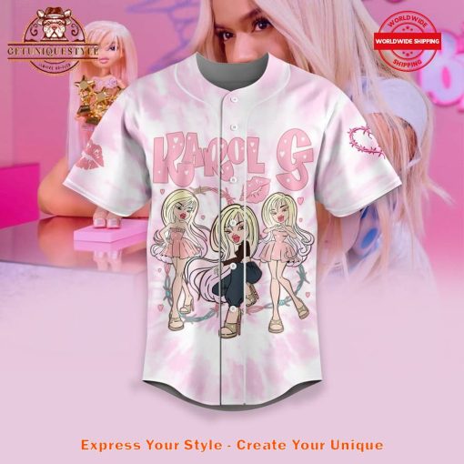 Karol G x The Bratz Limited Edition Baseball Jersey