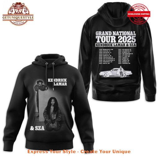 Kendrick Lamar And SZA The Grand National Tour 2025 Limited Edition Shirt