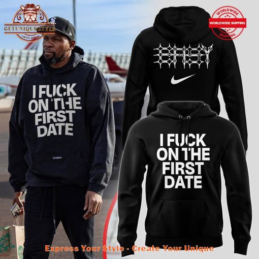 Kevin Durant On The First Date Limited Black Hoodie