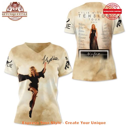 Kylie Minogue Tension Tour 2025 Limited Edition Merch