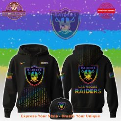 Las Vegas Raiders NFL x Happy Pride Month Limited Edition Hoodie 2025