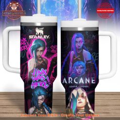 Arcane Jinx Was Here League of Legends 40oz Stanley Tumbler