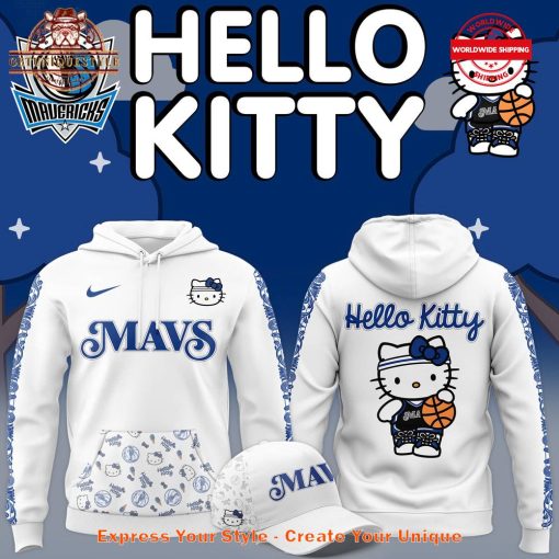 Limited Dallas Mavericks NBA Hello Kitty Hoodie