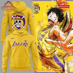 Limited Edition Los Angeles Lakers x One Piece Hoodie