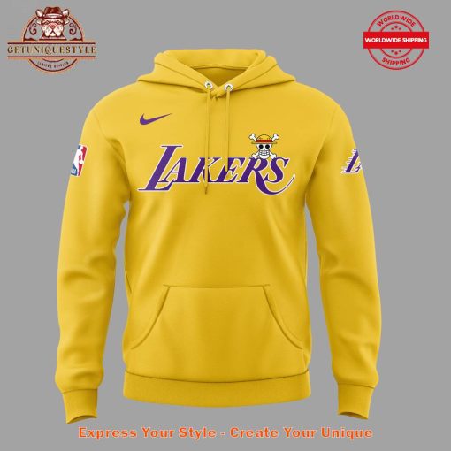 Limited Edition Los Angeles Lakers x One Piece Hoodie