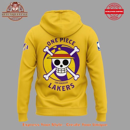 Limited Edition Los Angeles Lakers x One Piece Hoodie