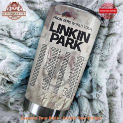 Linkin Park Form Zero World Tour 2025 Schedule List Tumbler Cup