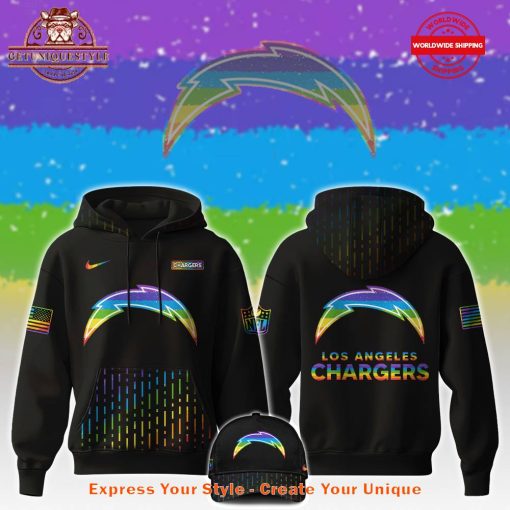 Los Angeles Chargers NFL x Happy Pride Month Limited Edition Hoodie 2025