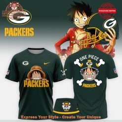 Luffy One Piece x Green Bay Packers Limited Shirt Collection