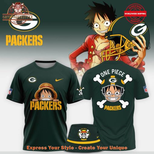 Luffy One Piece x Green Bay Packers Limited Shirt Collection