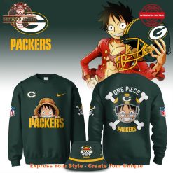 Luffy One Piece x Green Bay Packers Limited Shirt Collection