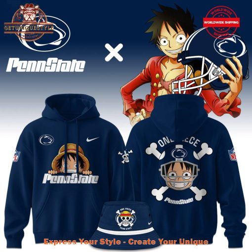 Luffy One Piece x Penn State Nittany Lions Limited Shirt Collection