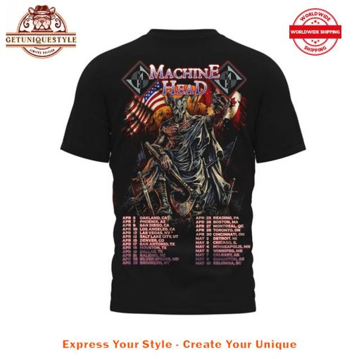 Machine Head North American Tour 2025 Shirt