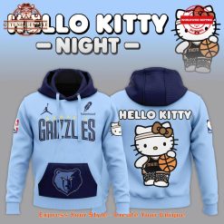 Memphis Grizzlies x Hello Kitty 2024 Limited Edition Hoodie