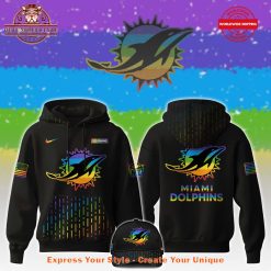 Miami Dolphins NFL x Happy Pride Month Limited Edition Hoodie 2025