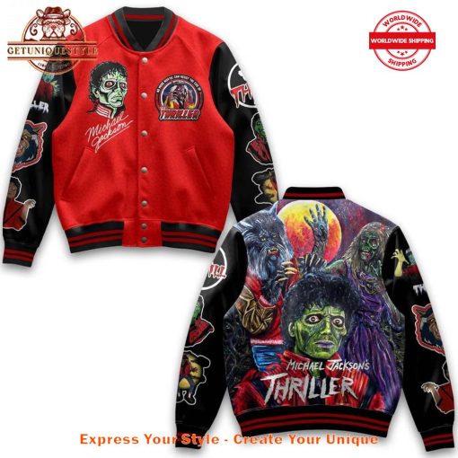 Michael Jackson Thriller Baseball Jacket