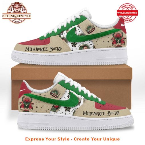 Milwaukee Bucks All Stars 2025 Limited Premium Air Force 1