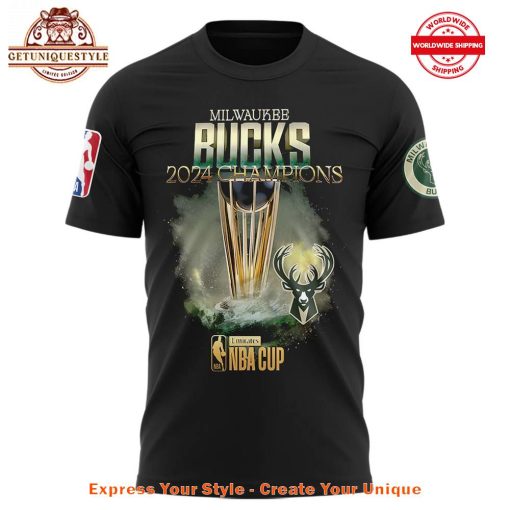 Milwaukee Bucks NBA In Season Tournament Champions Locker Room Shirt