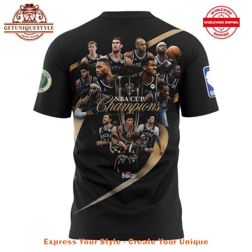 Milwaukee Bucks NBA In Season Tournament Champions Locker Room Shirt