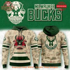 Milwaukee Bucks x 2025 All Star Premium Limited Pullover Hoodie