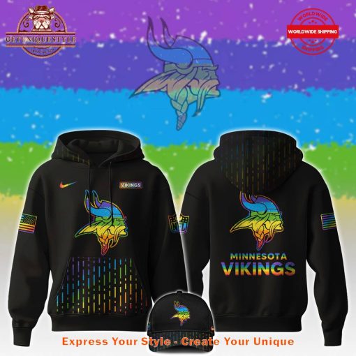 Minnesota Vikings NFL x Happy Pride Month Limited Edition Hoodie 2025