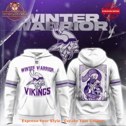 Minnesota Vikings Winter Warrior SKOL Hoodie