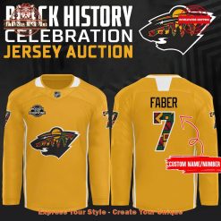 Minnesota Wild x 2025 Celebrate Black History Month Premium Limited Jersey