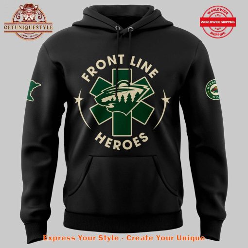 Minnesota Wild x 2025 Front Line Appreciation Night Limited Hoodie