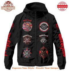 Motorhead Everything Louder Than Everything Else Windbreaker Jacket