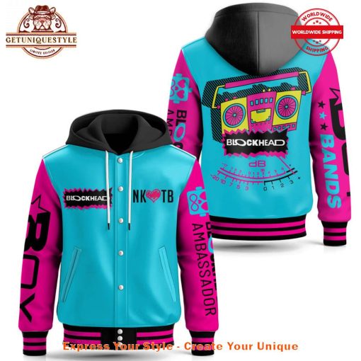 NKOTB Ambassador Hooded Baseball Jacket