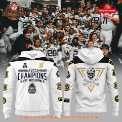 Navy Midshipmen CIC Trophy Champions Limited Edition 2024 Hoodie