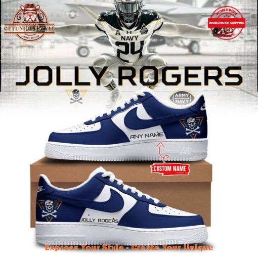 Navy Midshipmen Jolly Rogers Limited Edition 2024 Air Force 1