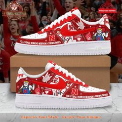 Nebraska Cornhuskers Womens Volleyball Limited Edition Air Force 1