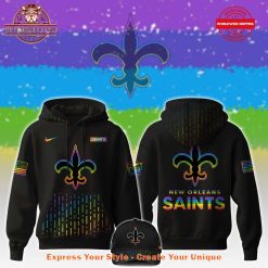 New Orleans Saints NFL x Happy Pride Month Limited Edition Hoodie 2025