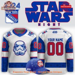 New York Rangers x Star Wars Night Custom Jersey