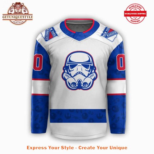 New York Rangers x Star Wars Night Custom Jersey