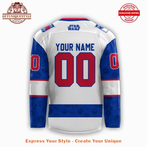 New York Rangers x Star Wars Night Custom Jersey