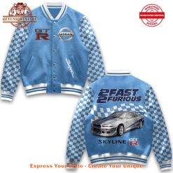 Nissan GTR Skyline 2 Fast 2 Furious Baseball Jacket