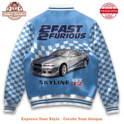 Nissan GTR Skyline 2 Fast 2 Furious Baseball Jacket