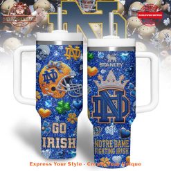 Notre Dame Fighting Irish Go Irish 40oz Stanley Tumbler