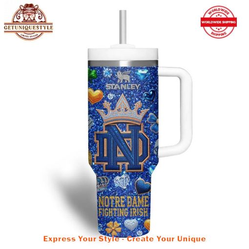 Notre Dame Fighting Irish Go Irish 40oz Stanley Tumbler