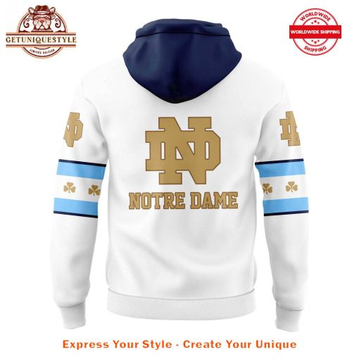 Notre Dame Hockey Frozen Confines Uniform Limited 2025 Hoodie