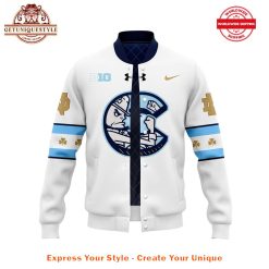 Notre Dame Hockey Frozen Confines Uniform Special 2025 Baseball Jacket